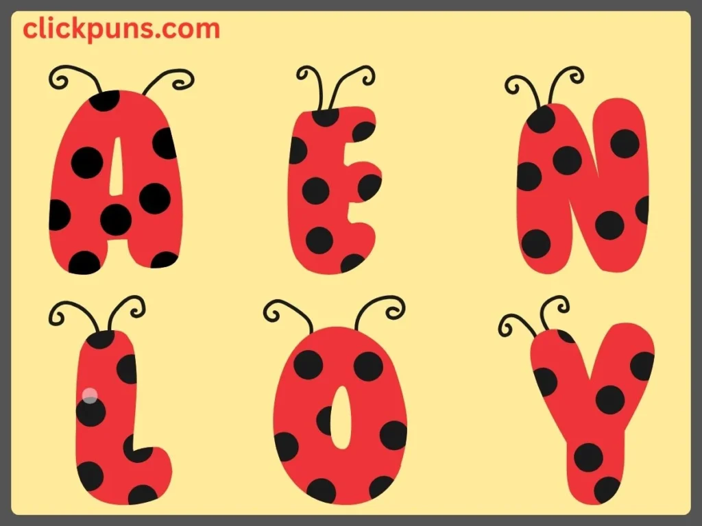 Bug Pun Names