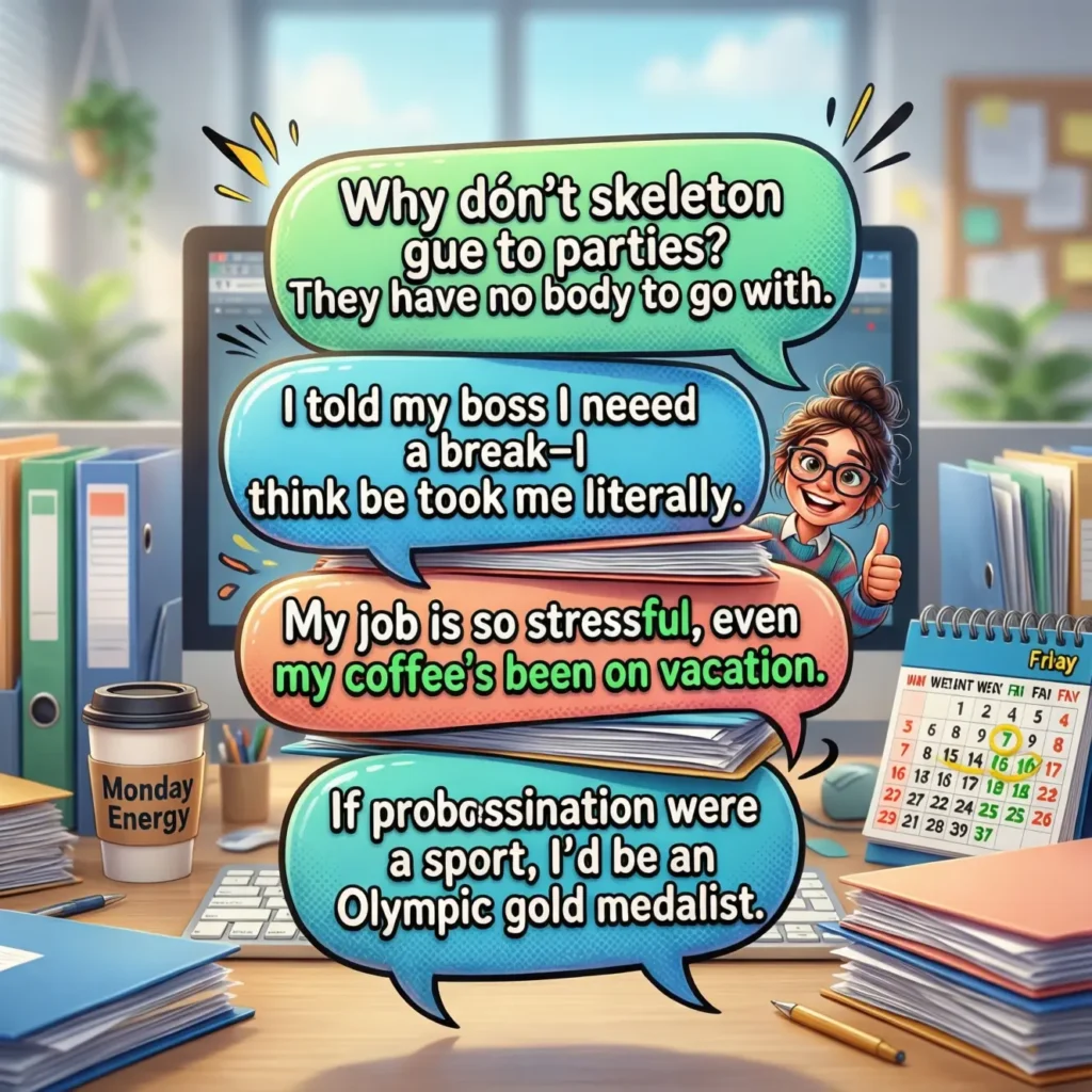 Weekend Jokes for Work