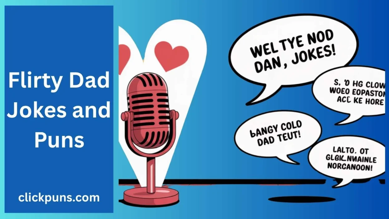 Flirty dad jokes and puns