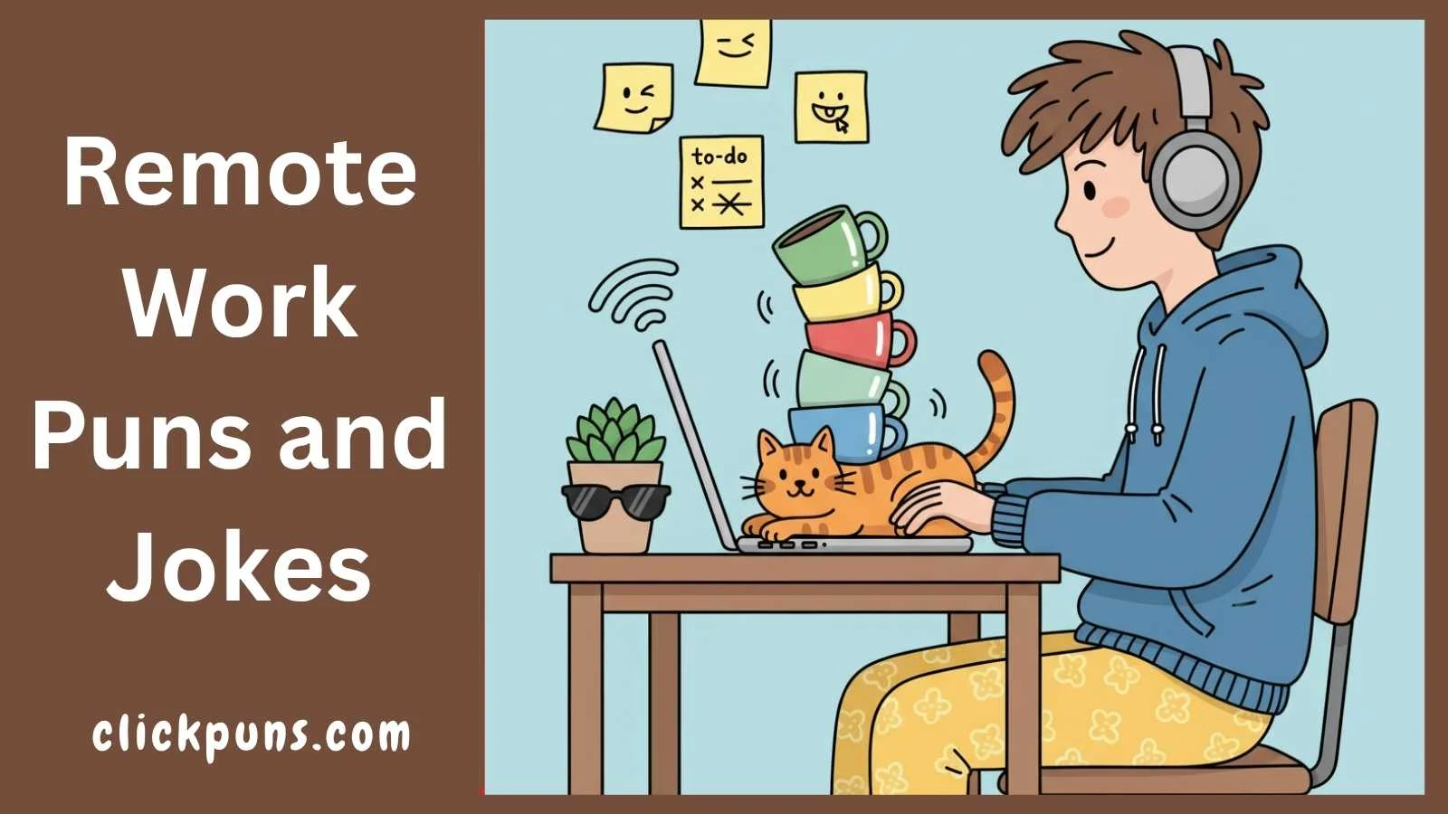 1000+ Remote Work Puns and Jokes 2025: Brighten Your Day