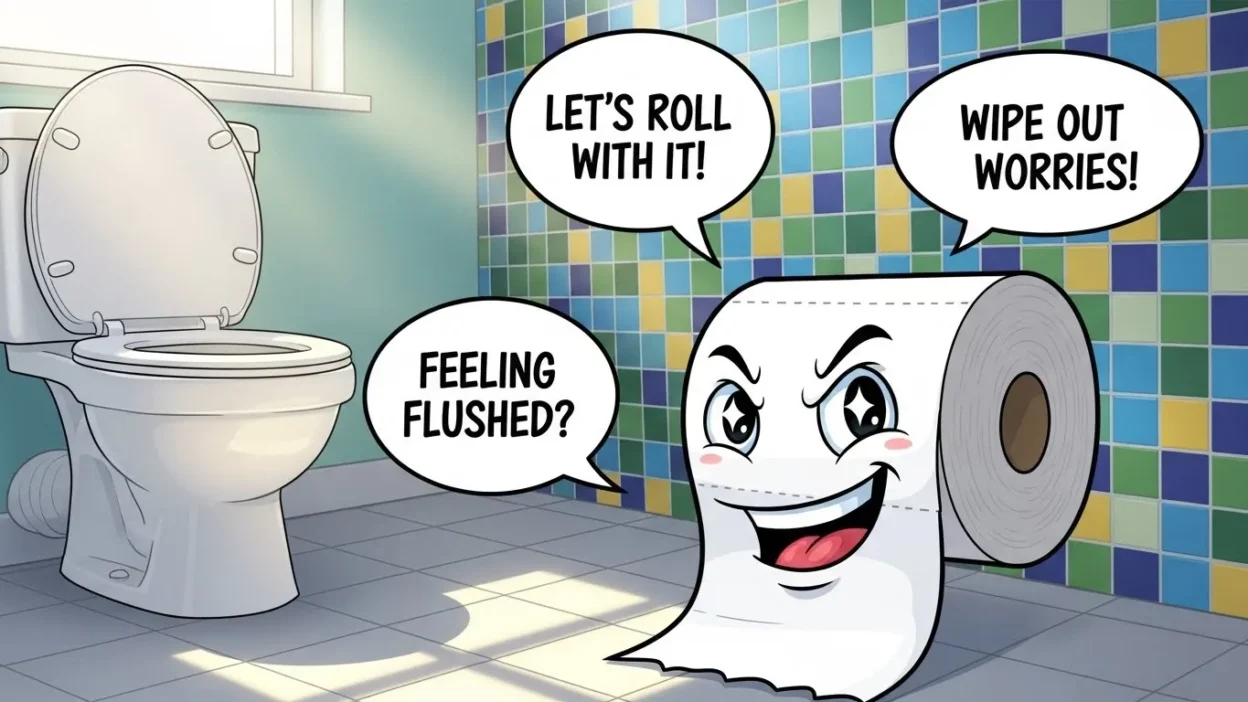 Toilet Paper Jokes and Puns