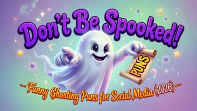 ghosting puns and jokes