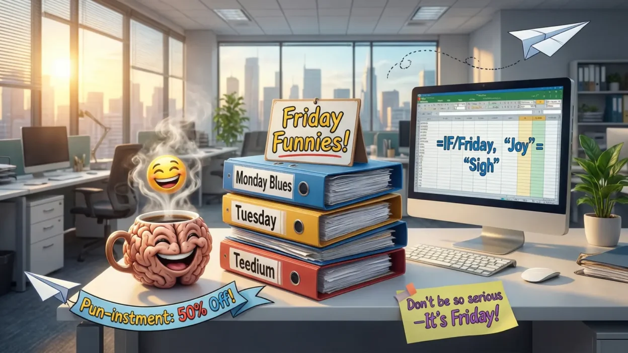 Friday Workplace Puns and Jokes