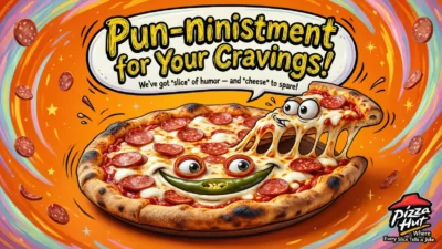 pizza hut puns and jokes