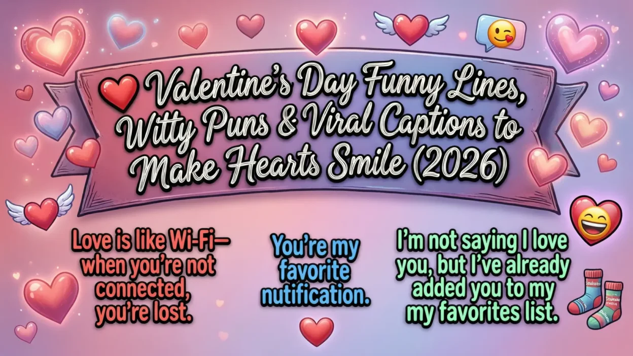 Valentine’s Day Funny Lines